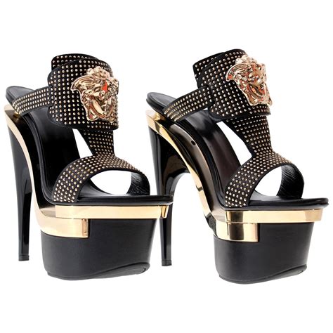 designer Versace platform shoes